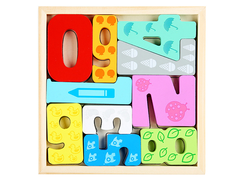 2 In 1 Wooden Puzzle -  Figure
