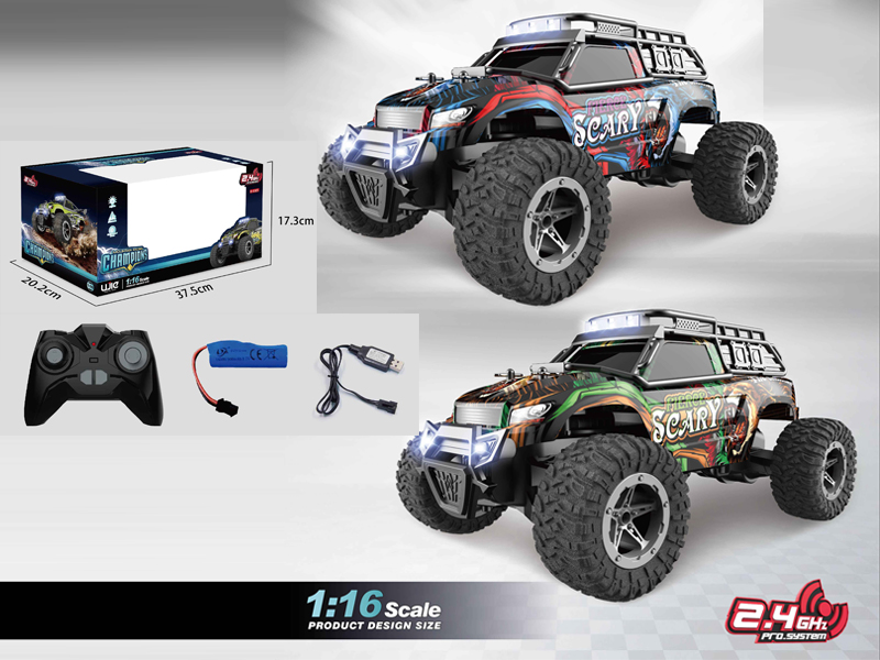 1:16 2.4G R/C Off-Road Vehicle With Light