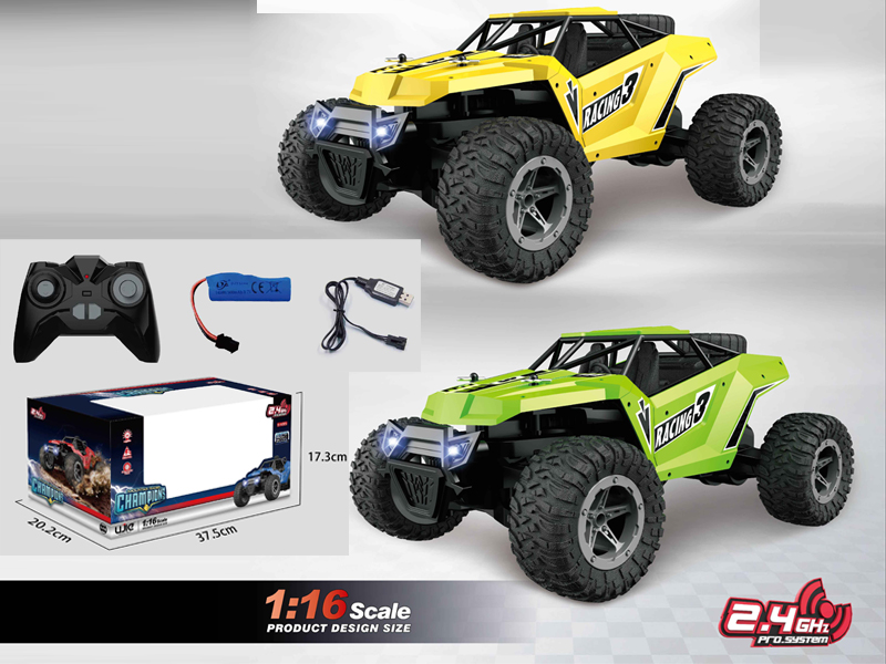 1:16 2.4G R/C Alloy Off-Road Vehicle With Light