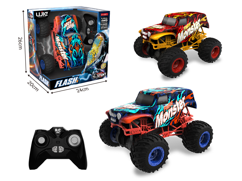 1:16 2.4G R/C Gyro Stunt Off-Road Vehicle