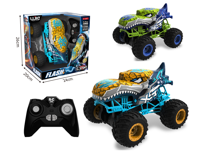 1:16 2.4G R/C Gyro Stunt Off-Road Vehicle