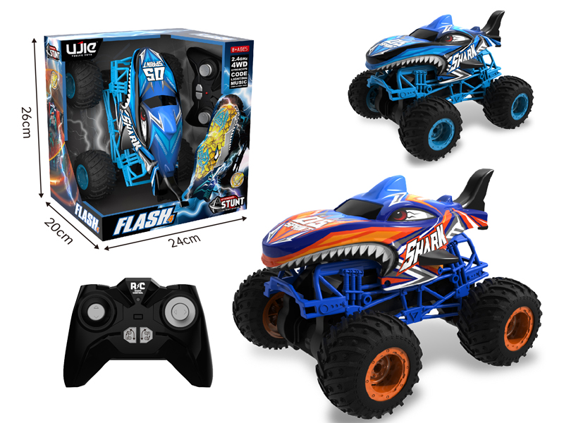 1:16 2.4G R/C Gyro Stunt Off-Road Vehicle