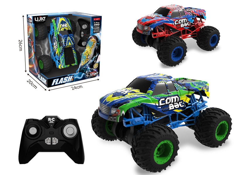 1:16 2.4G R/C Gyro Stunt Off-Road Vehicle