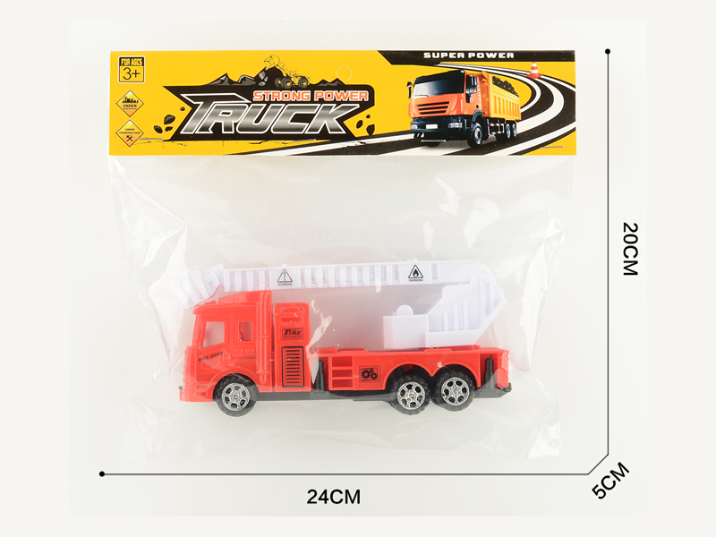 Friction Simulated Fire Ladder Car