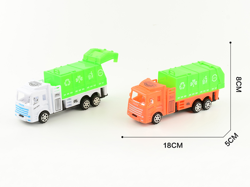 Friction Simulated Sanitation Vehicle