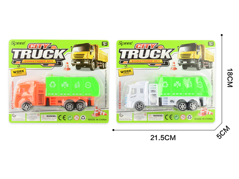 Friction Simulated Sanitation Vehicle
