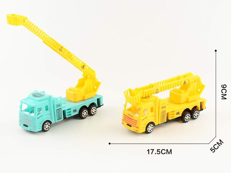 Friction Simulated Fire Ladder Car