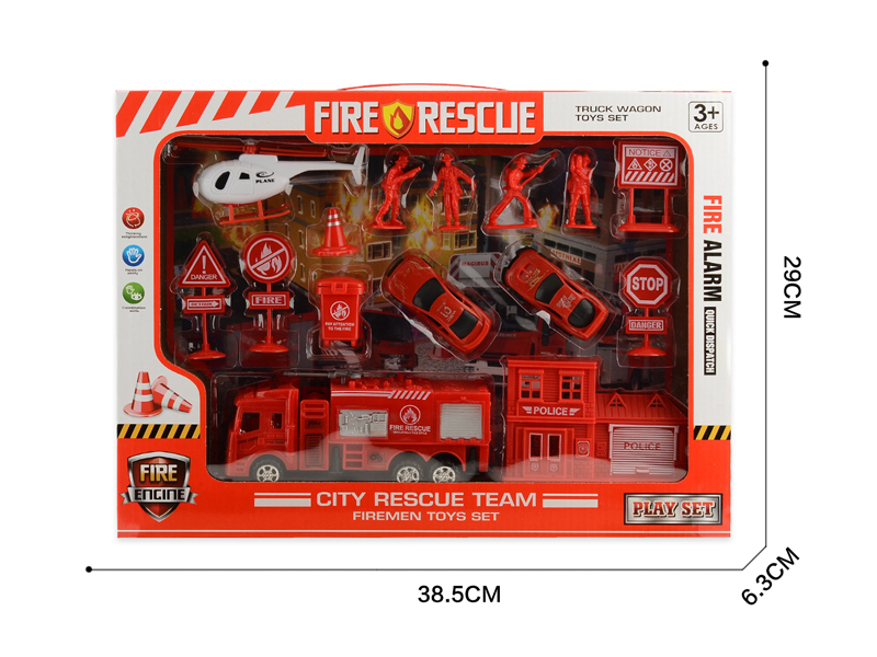 Friction Fire Fighting Set