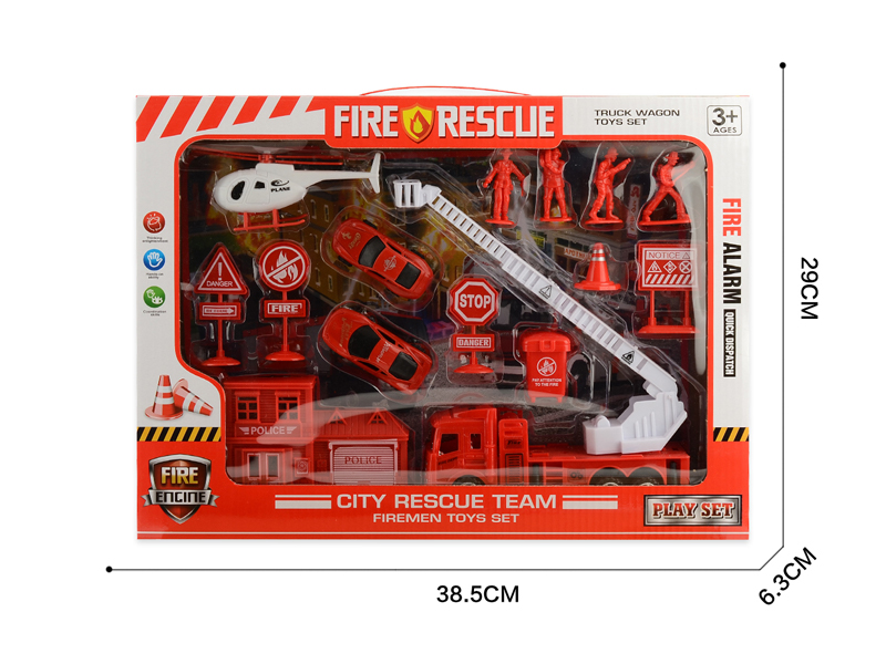 Friction Fire Fighting Set