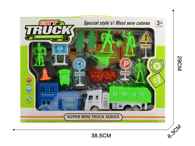 Friction Sanitation Set