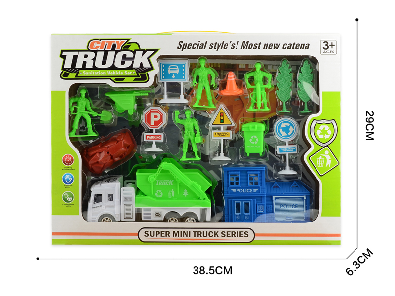 Friction Sanitation Set
