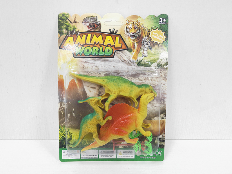 3pcs Dinosaurs Set