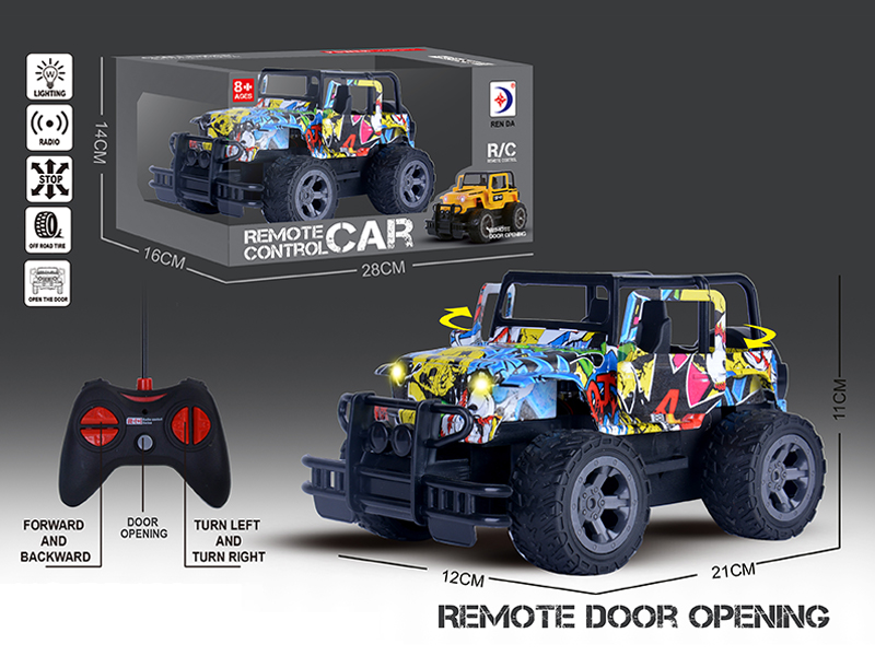 R/C 5Ch Jeep (Graffiti)