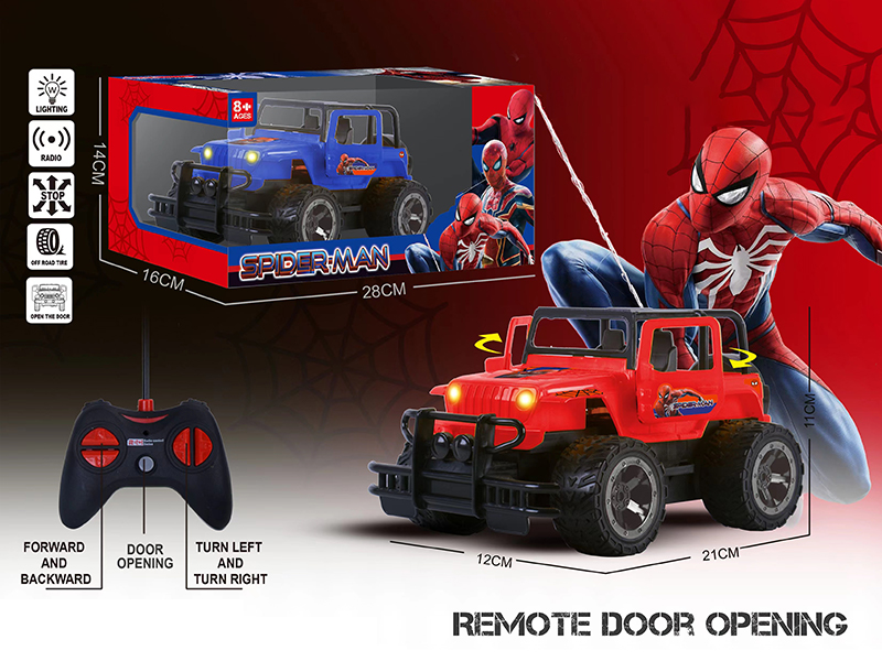 R/C 5Ch Jeep (Spider Man)