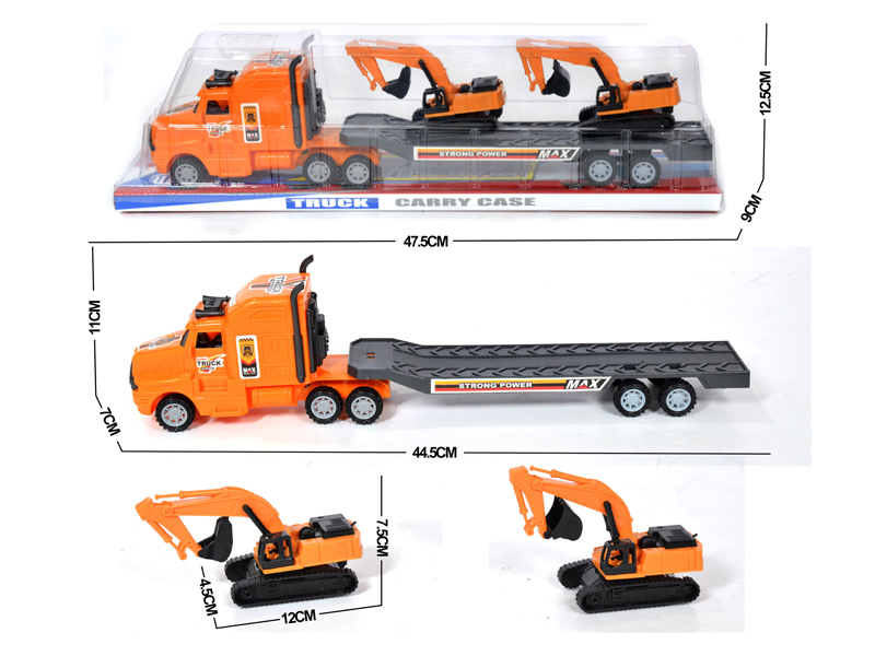 Friction Pull Back Tractor Excavator