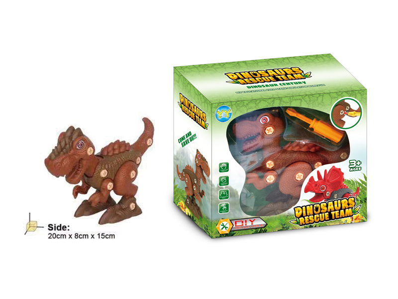 Assemblable Tyrannosaurus Rex+Manual Screwdriver