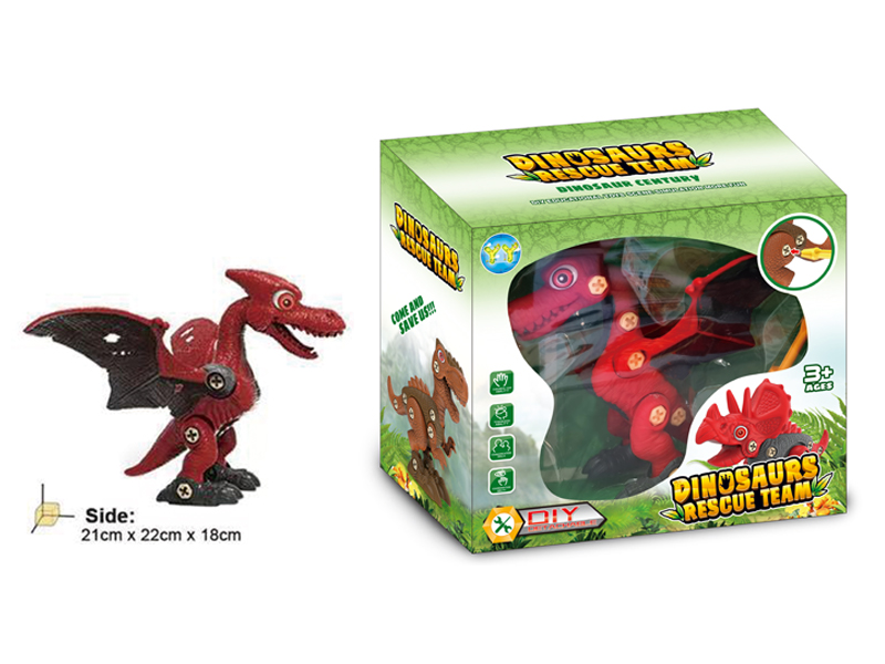 Assemblable Pterosaur+Manual Screwdriver