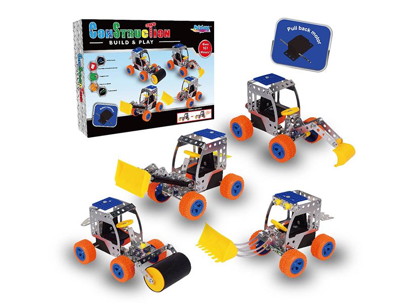 DIY Assembly Metal Loader/Excavator/Road Roller/Bulldozer