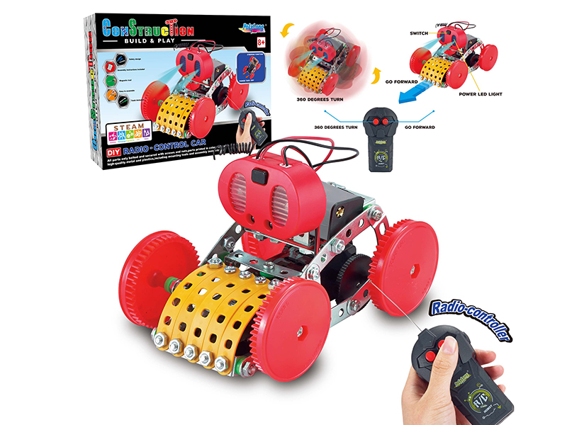 2CH R/C DIY Assembly Metal Car