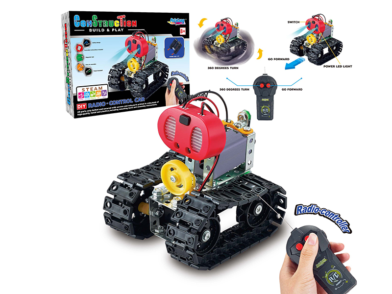 2CH R/C DIY Assembly Metal Car