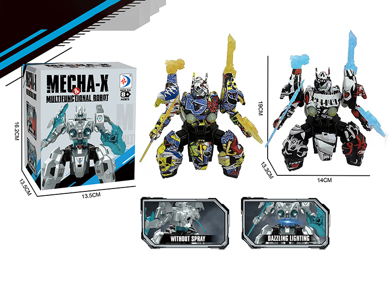 B/O Robot With Light(Graffiti)