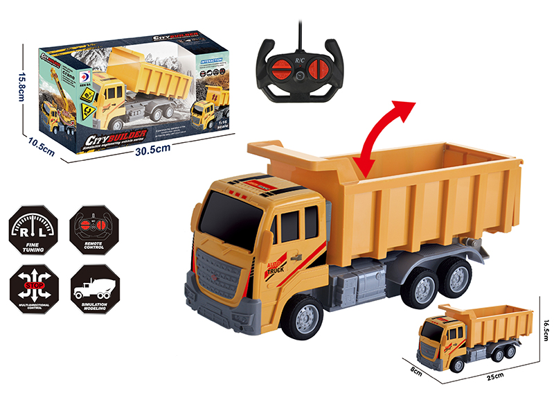 4-Channel Remote Control Engineering Dumper