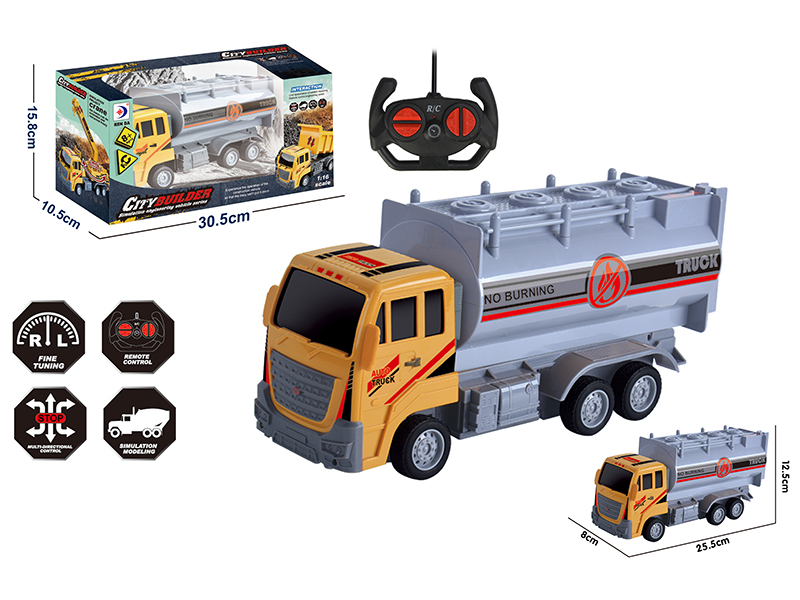 4-Channel Remote Control Engineering Tanker