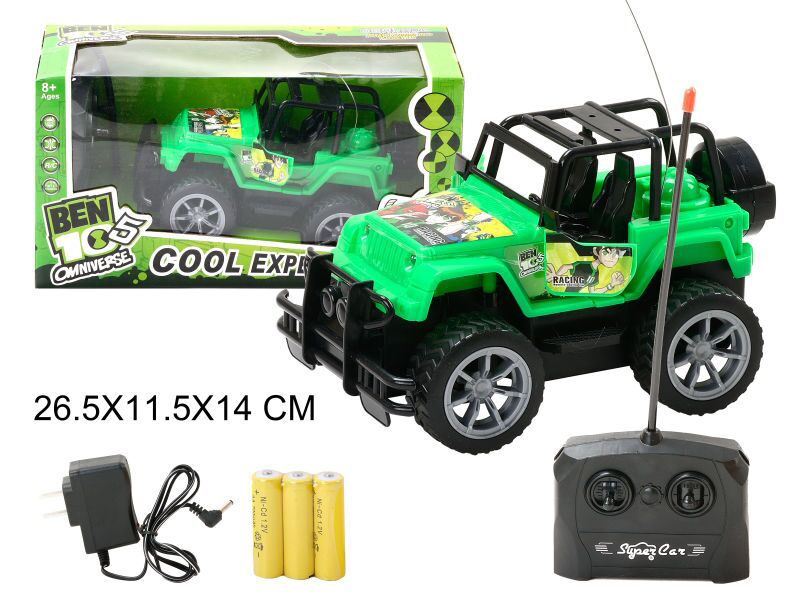1:20 Remote Control Simulated Jeep With Flash Lights