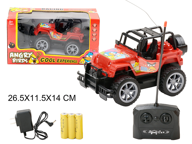 1:20 Remote Control Simulated Jeep With Flash Lights