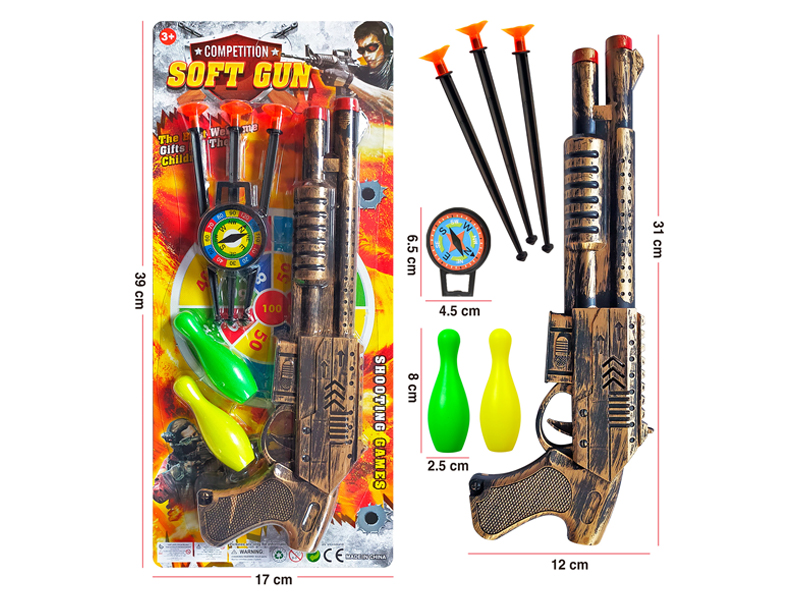 Soft Bullet Gun Toy