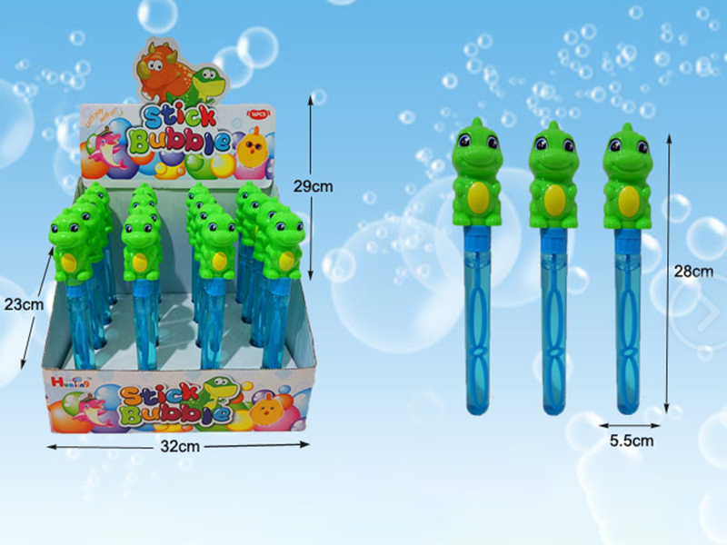 Cartoon Dinosaur Bubble Sticks 75ml(16PCS)