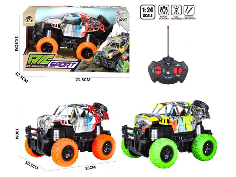 4-Channel Remote Control Off-road Climbing Vehicle (Light)