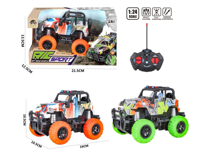 4-Channel Remote Control Off-road Climbing Vehicle (Light)