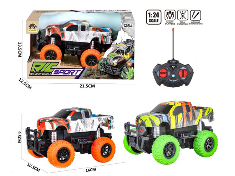4-Channel Remote Control Off-road Climbing Vehicle (Light)