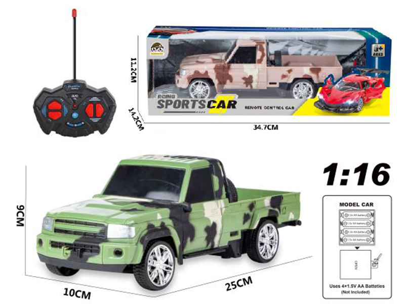 4-Channel Remote Control Car With Light