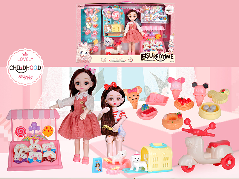31cm Fashion Doll Dessert House Set