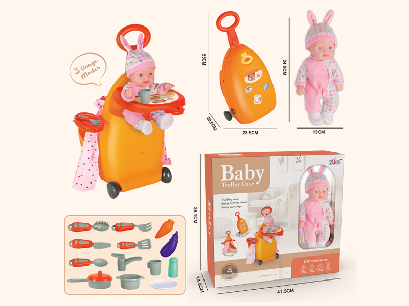Luggage Cutlery Doll Set