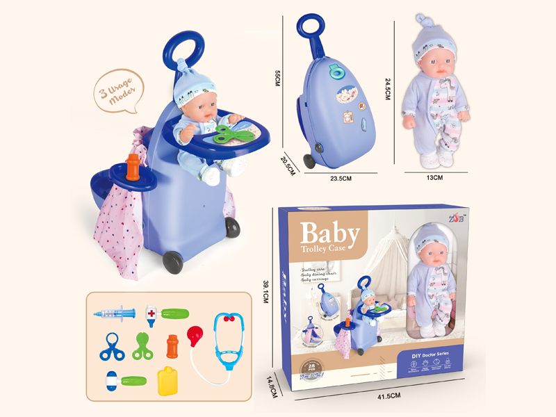 Luggage Doctor Toy Doll Set