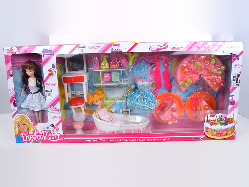 Fashion Doll Dream Room Set