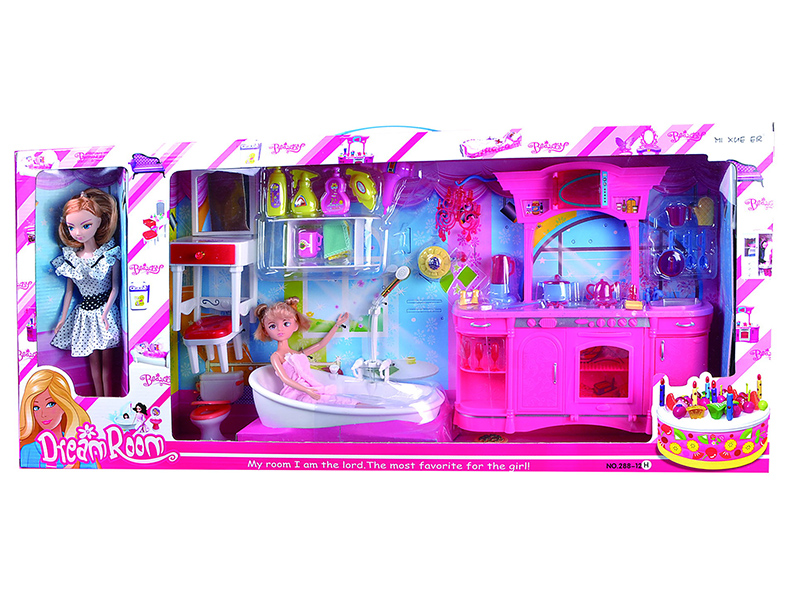 Fashion Doll Dream Room Set