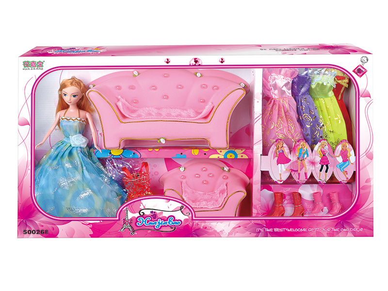 Fashion Doll Sofa Set