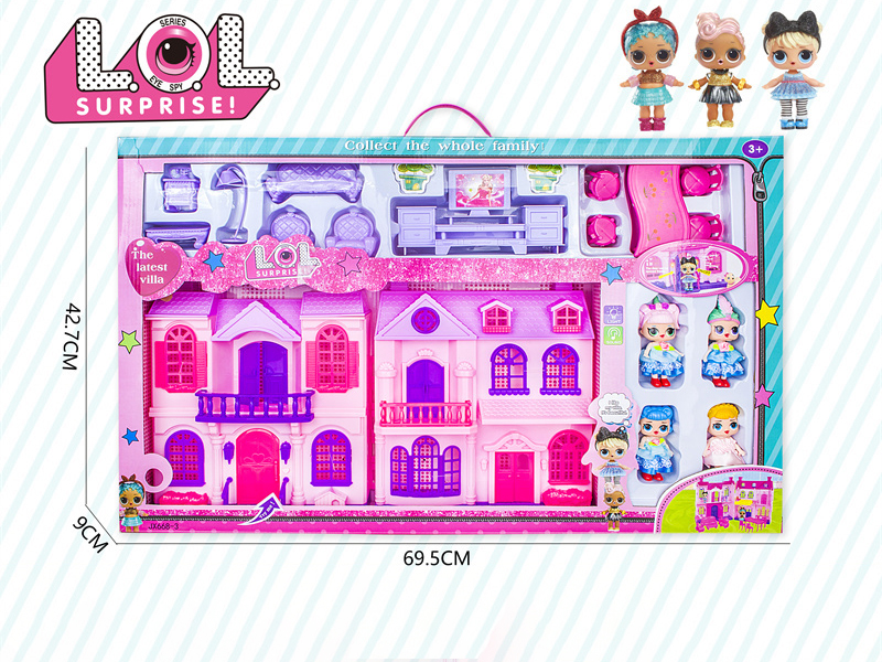Surprise Doll Villa Set
