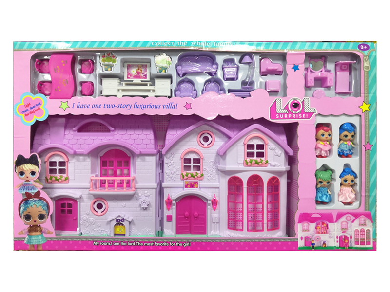 Surprise Doll Villa Set