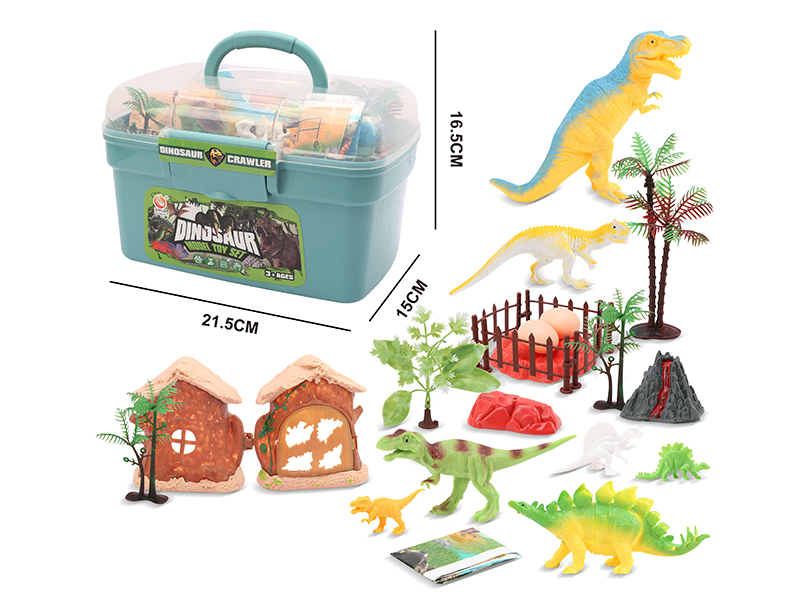 22PCS Dinosaur World