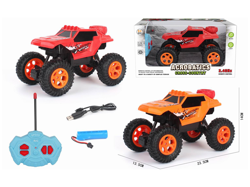 1:12 R/C 4Ch Climbing Car With Wheels