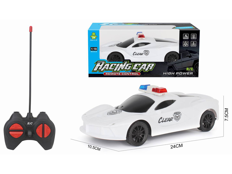 1:18 R/C 4Ch Ferrari Police Car（Excluding Electricity）