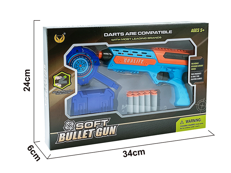 EVA Soft Bullet Gun  + Target
