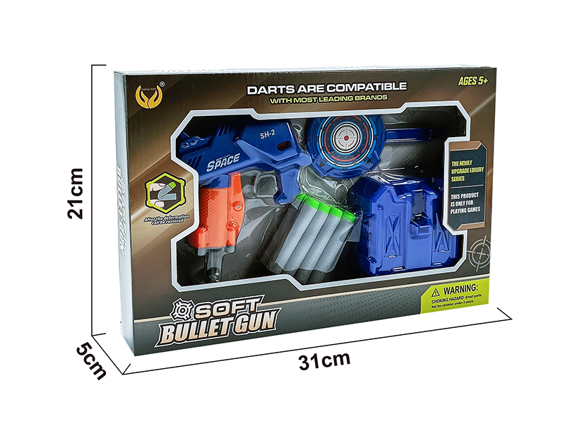 EVA Soft Bullet Gun Set  + Target