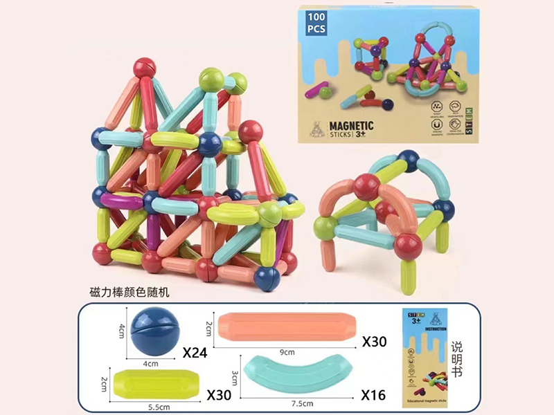 Magnetic Sticks 100pcs
