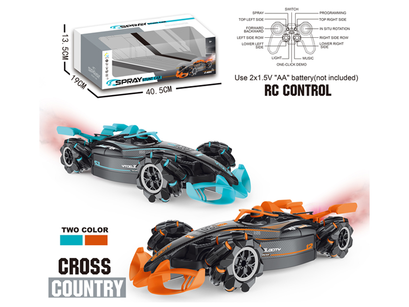 R/C F1 Racing Side Spray